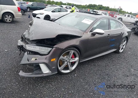 2016 Audi Rs 7 4.0T Prestige from USA, damaged, VIN WUAW2BFC1GN900648